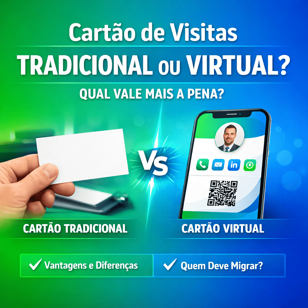 Catão de Visitas - Tradicional ou Virtual